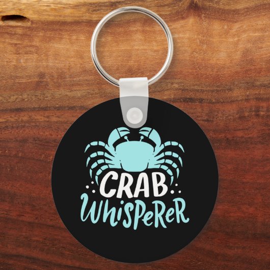 Crab Whisperer Schlüsselanhänger (Vorderseite)