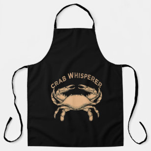 Crab Whisperer Vintag Crabbing Jagd Schürze