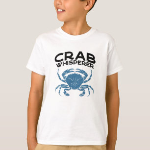 Crab Whisperer Vintag Crabbing T-Shirt