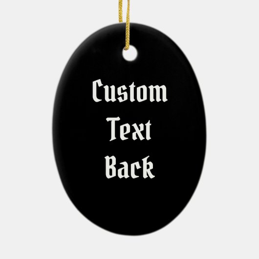 Crab White Keramik Ornament (Hinten)