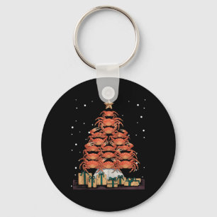 Crab Xmas Tree Crab Weihnachtsbaum Tank Top2 Schlüsselanhänger