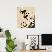 Crabappel und Magnolia Kunstwerke Poster (Heimbüro)