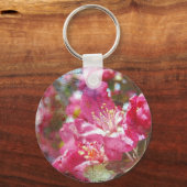 Crabappelblüten Schlüsselanhänger (Vorderseite)