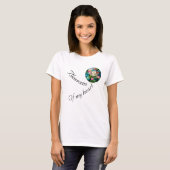 Crabapple-Blume anpassbar T-Shirt (Vorne ganz)