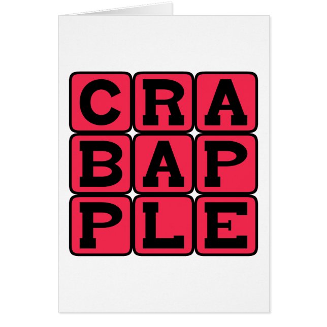 Crabapple, Obst (Vorne)