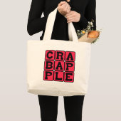 Crabapple, Obst Jumbo Stoffbeutel (Vorderseite (Produkt))