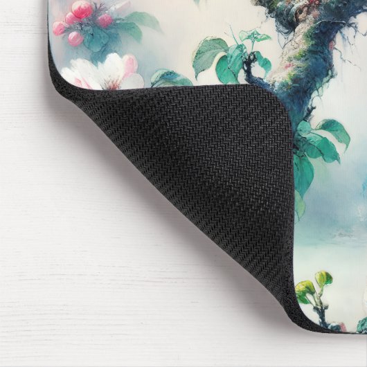 Crabapple Tree Heart Mousepad (Ecke)