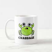 Crabbage Funny Cabbage Crab Pub Kaffeetasse (Links)