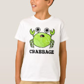 Crabbage Funny Cabbage Crab Pub T-Shirt (Vorderseite)