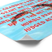 Crabbers Prayer Poster (Ecke)