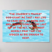 Crabbers Prayer Poster (Vorne)