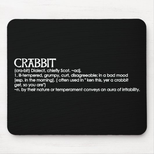 Crabbit Mousepad (Vorne)