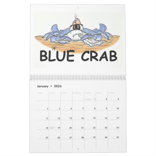 CRABBITUDE KALENDER (Jan 2026)