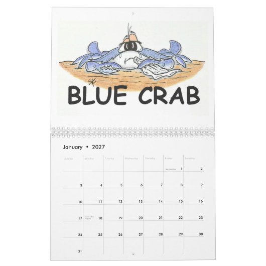CRABBITUDE KALENDER (Jan 2027)