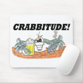 CRABBITUDE Mousepad (Mit Mouse)