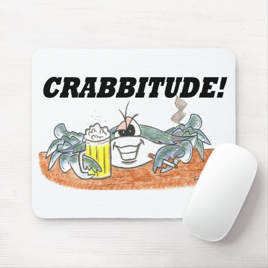 CRABBITUDE Mousepad (Mit Mouse)