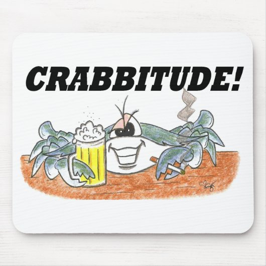 CRABBITUDE Mousepad (Vorne)