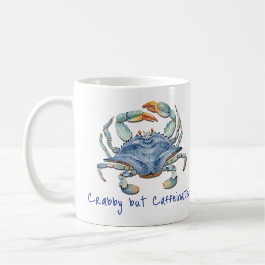 Crabby, aber koffeiniert kaffeetasse (Links)