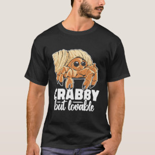 Crabby, aber liebenswerte Frauen Niedliche Muschel T-Shirt