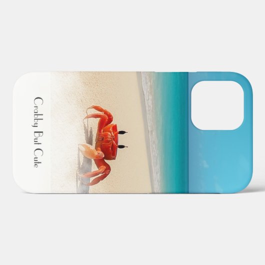 Crabby Aber Niedlich - iPhone 12 Grosser Fall Case-Mate iPhone Hülle (Rückseite (Horizontal))