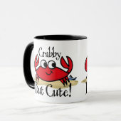 Crabby aber niedliche Tasse (Vorderseite Links)