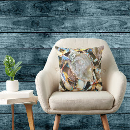 Crabby Blue Crab Pillow Kissen