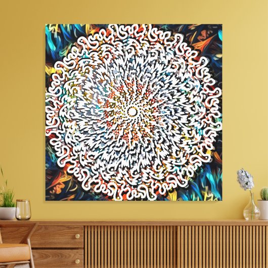 Crabby Canvas Print Leinwanddruck (Insitu (Wohnzimmer))