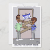 Crabby Card Dankeskarte (Vorderseite)