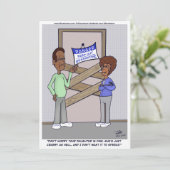 Crabby Card Dankeskarte (Stehend Vorderseite)