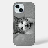 Crabby Cat mit annoyed Yowling Face Case-Mate iPhone Hülle (Rückseite)