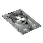 Crabby Cat-Notebook Notizblock (Rechte Seite)