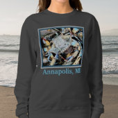 Crabby Crab Annapolis, MD Sweatshirt oder T - Shir