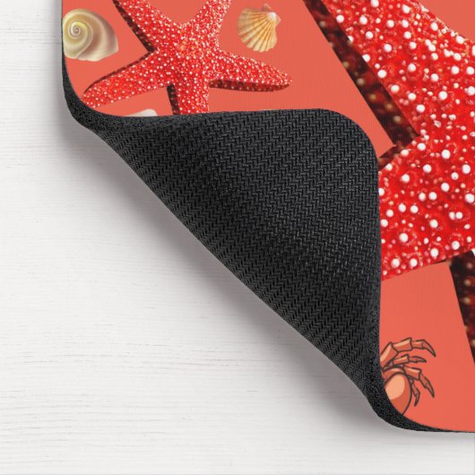Crabby Crab Starfish Maus Pad! Mousepad (Ecke)