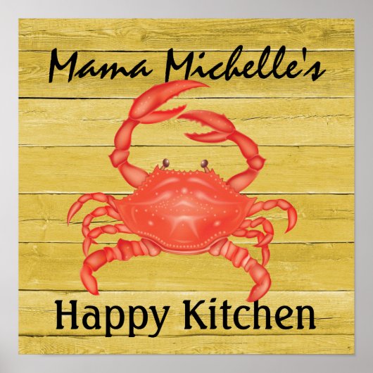 Crabby ... Happy Kitchen - SRF Poster (Vorne)