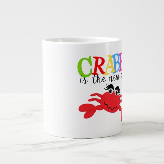 Crabby Jumbo Tasse (Vorderseite)