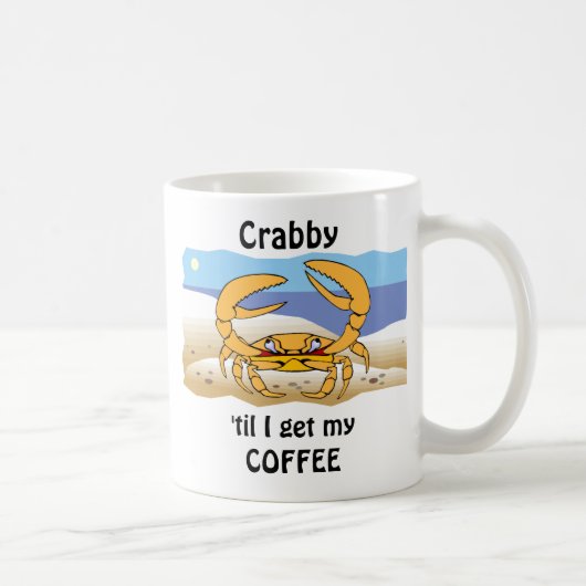Crabby Kaffee-Tasse Kaffeetasse (Rechts)