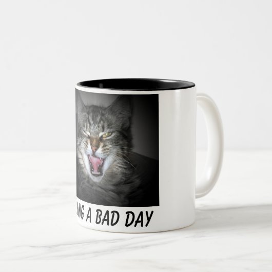 Crabby Kitty Cat Tasse (VorderseiteRechts)