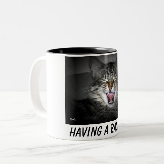 Crabby Kitty Cat Tasse (Vorderseite Links)