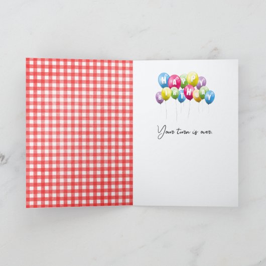 Crabby Old Lady für den Alten Spaß Karte (Innenseite)