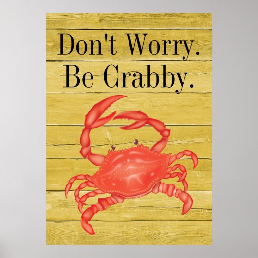 Crabby ... - SRF Poster (Vorne)