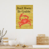 Crabby ... - SRF Poster (Küche)