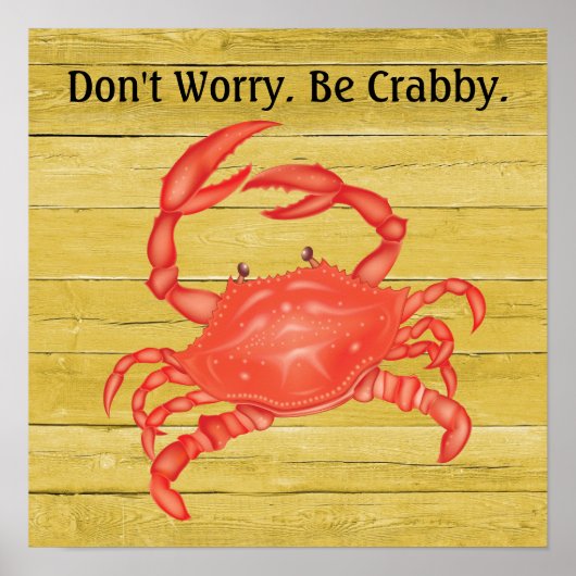 Crabby ... - SRF Poster (Vorne)