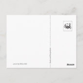 Crabby Valentine Postkarte (Rückseite)