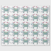 Crabby Wrapping Paper Geschenkpapier (Flach)