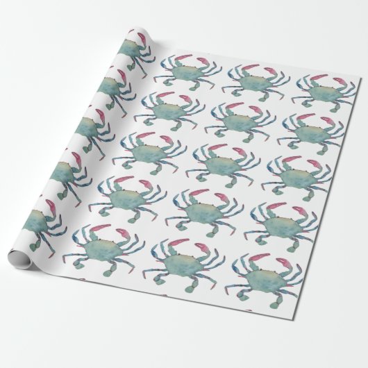 Crabby Wrapping Paper Geschenkpapier (Ungerollt)