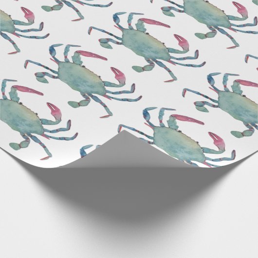 Crabby Wrapping Paper Geschenkpapier (Ecke)