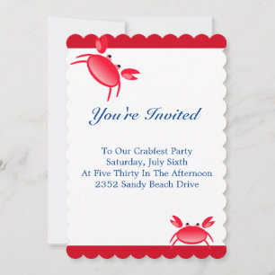 Crabest-Party Einladung
