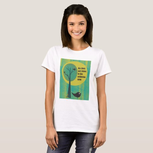 Crabgrass-Vogel-T - Shirt (Vorne ganz)