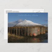 Crabpot Yard im niederländischen Hafen, Alaska Postkarte (Vorne/Hinten)