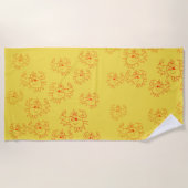 Crabs Child Art Beach Handtuch (Vorderseite)